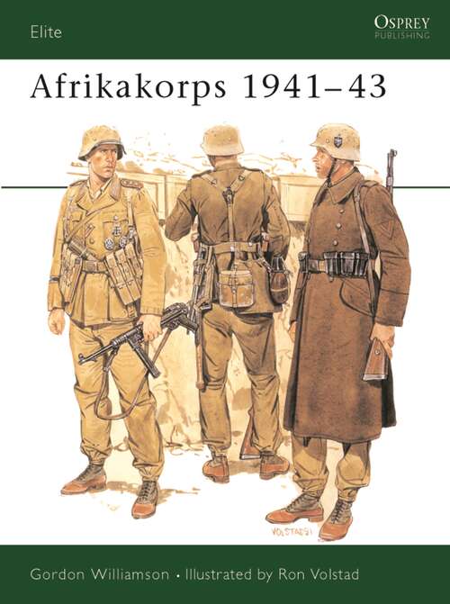 Book cover of Afrikakorps 1941–43 (Elite #34)