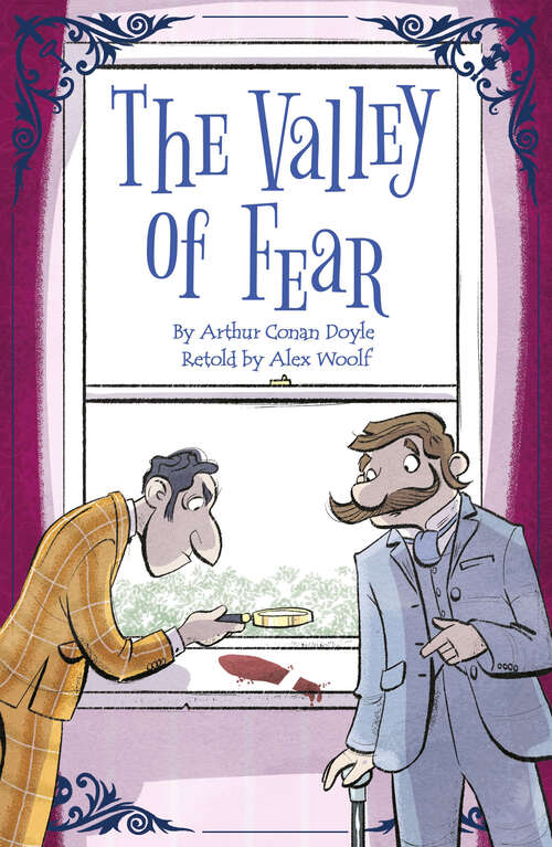 Book cover of Sherlock Holmes: The Valley of Fear (Sherlock Holmes Stories Retold for Children)