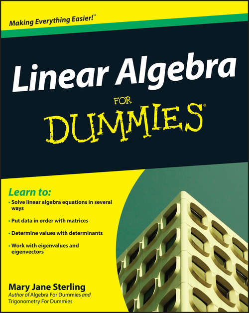 Book cover of Linear Algebra For Dummies