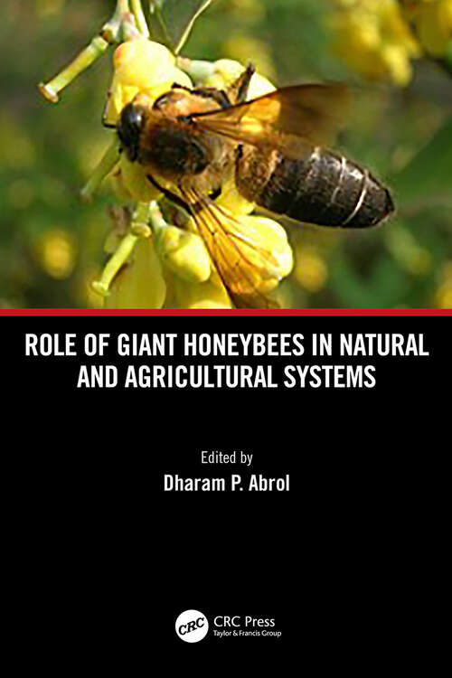 Book cover of Role of Giant Honeybees in Natural and Agricultural Systems