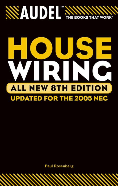 Book cover of Audel House Wiring (8)