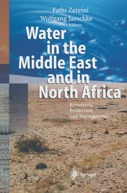 Book cover of Water in the Middle East and in North Africa: Resources, Protection and Management (2004)