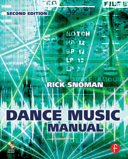 Book cover of Dance Music Manual: Tools. Toys And Techniques