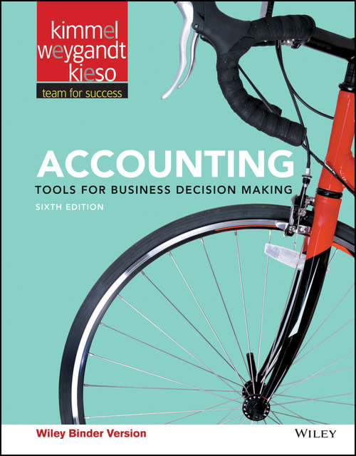 Book cover of Accounting: Tools for Business Decision Making
