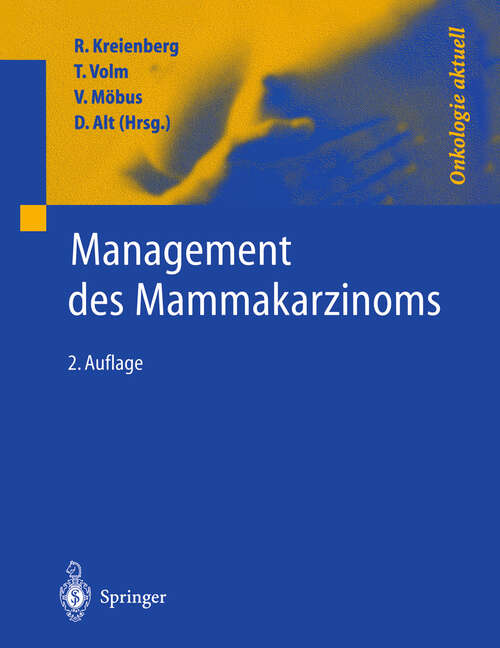 Book cover of Management des Mammakarzinoms (2. Aufl. 2002) (Onkologie aktuell)