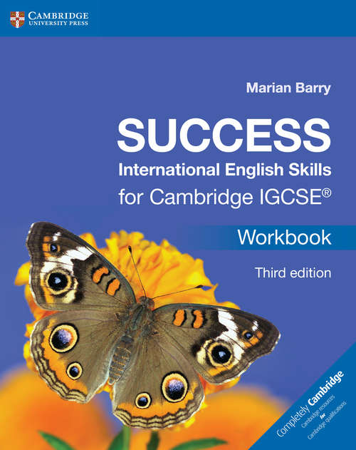 Book cover of SUCCESS International English Skills for Cambridge IGCSE® Workbook (Third edition) (PDF)
