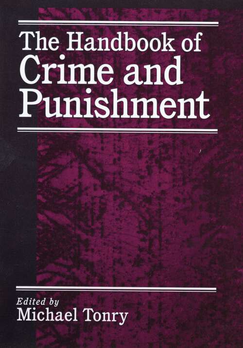 Book cover of The Handbook of Crime and Punishment