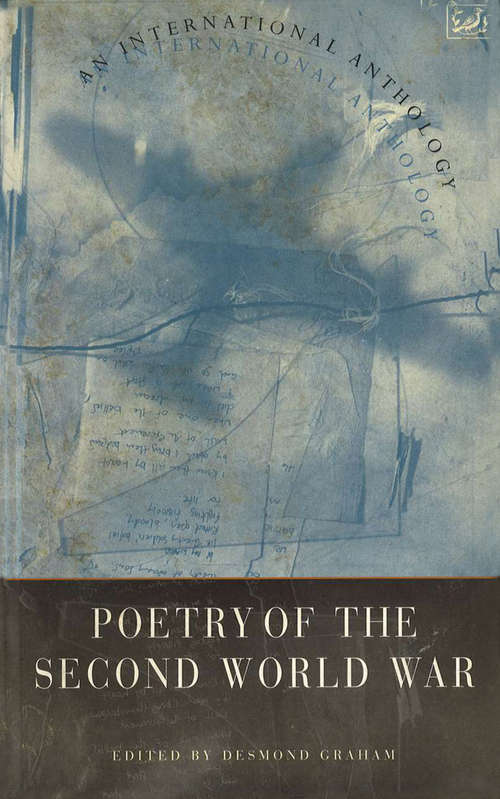 Book cover of Poetry Of The Second World War
