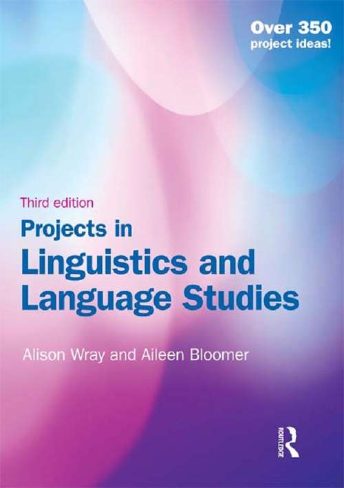 Book cover of Projects in Linguistics and Language Studies