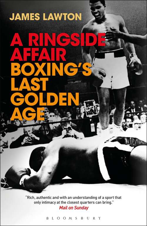 Book cover of A Ringside Affair: Boxing’s Last Golden Age
