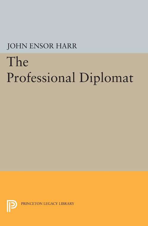 Book cover of The Professional Diplomat