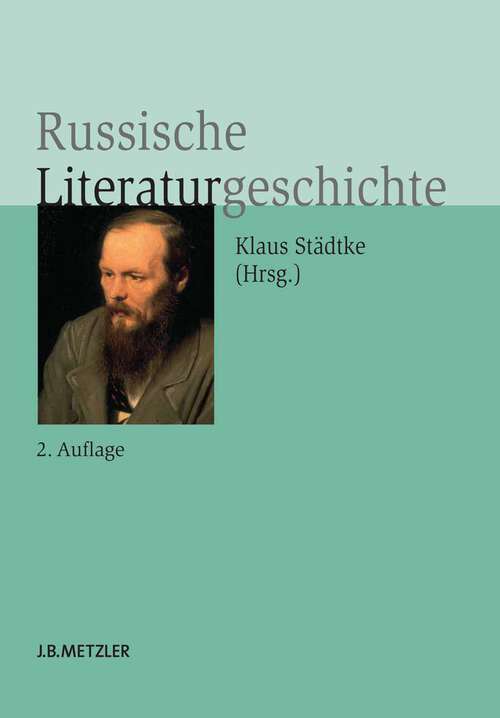 Book cover of Russische Literaturgeschichte (2. Aufl. 2011)