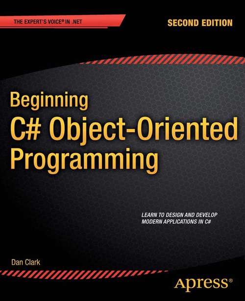 Book cover of Beginning C# Object-Oriented Programming (2nd ed.)