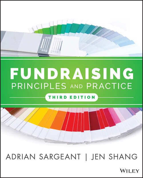 Book cover of Fundraising Principles and Practice (3)