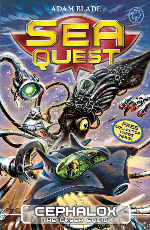 Book cover of Cephalox the Cyber Squid: Book 1 (Sea Quest #1)