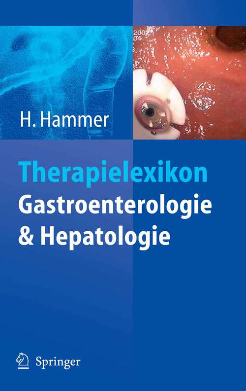 Book cover of Therapielexikon Gastroenterologie und Hepatologie (2005)
