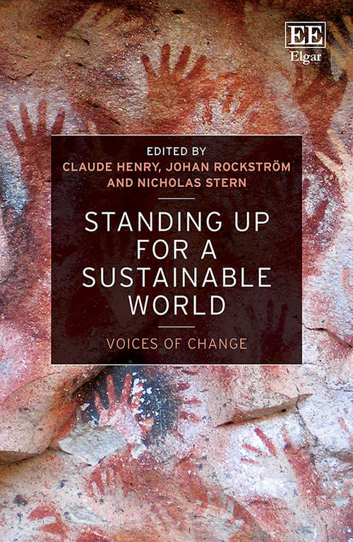 Book cover of Standing up for a Sustainable World: Voices of Change