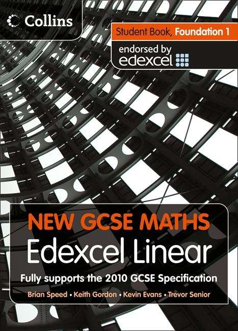 Book cover of New GCSE Maths - Student Book Foundation 1: Edexcel Linear (A) (PDF)