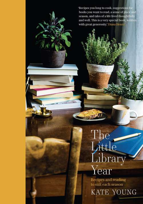 Book cover of The Little Library Year: Recipes and reading to suit each season