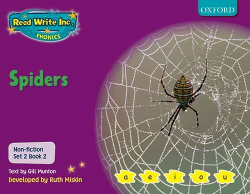 Book cover of Read Write Inc. Phonics: Spiders (PDF)