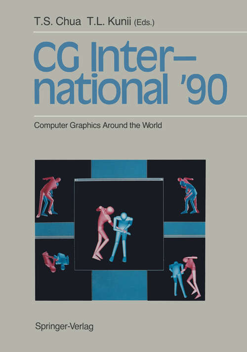Book cover of CG International ’90: Computer Graphics Around the World (1990)