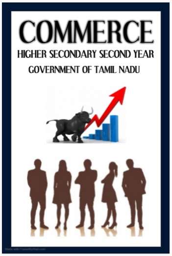 Book cover of Commerce class 12 - Tamil Nadu Board