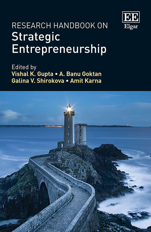Book cover of Research Handbook on Strategic Entrepreneurship (Research Handbooks in Business and Management series)