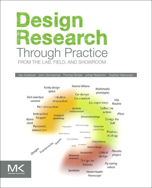 Book cover of Design Research Through Practice: From the Lab, Field, and Showroom