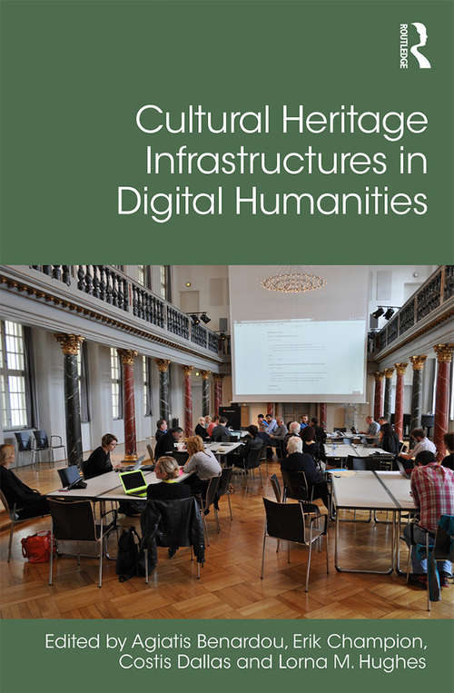 Book cover of Cultural Heritage Digital Tools and Infrastructures European Perspectives (PDF)