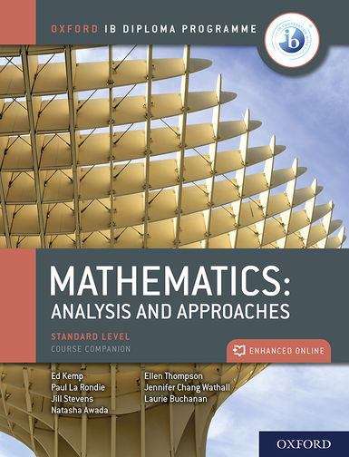 Book cover of Mathematics: Analysis and Approaches. Standard Level. Course Companion. (PDF)