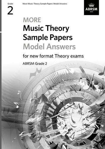 Book cover of More Music Theory Sample Papers Model Answers, ABRSM Grade 2 (PDF)