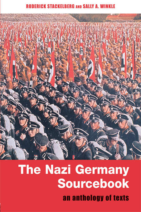 Book cover of The Nazi Germany Sourcebook: An Anthology Of Texts (PDF)