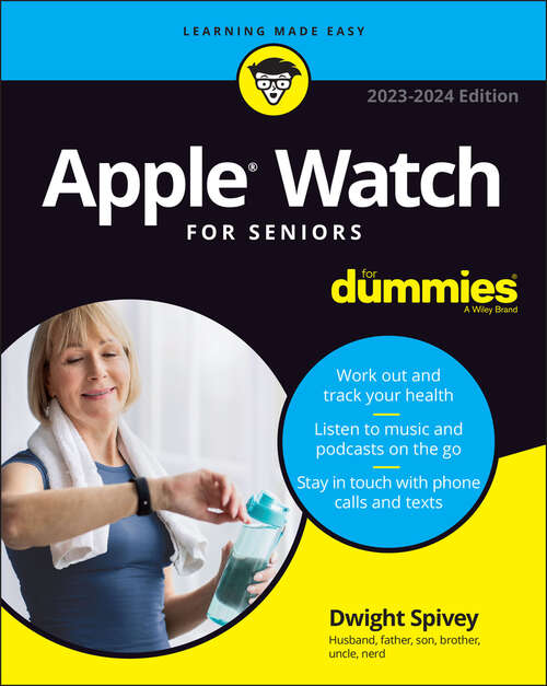 Book cover of Apple Watch For Seniors For Dummies (2)