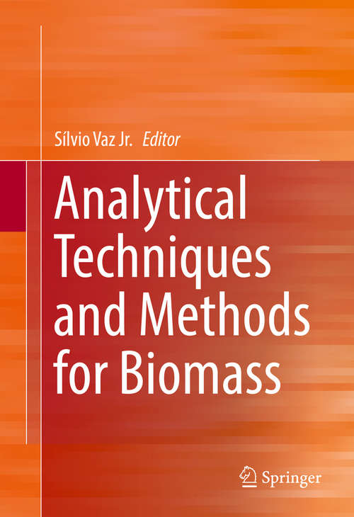 Book cover of Analytical Techniques and Methods for Biomass (1st ed. 2016)
