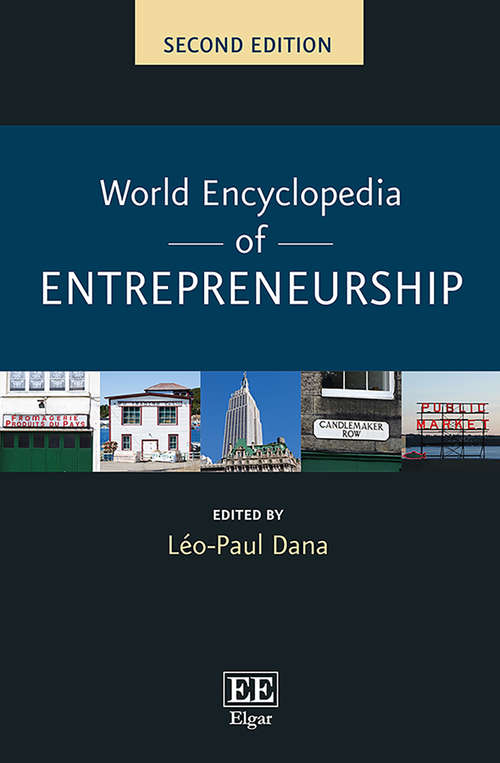Book cover of World Encyclopedia of Entrepreneurship
