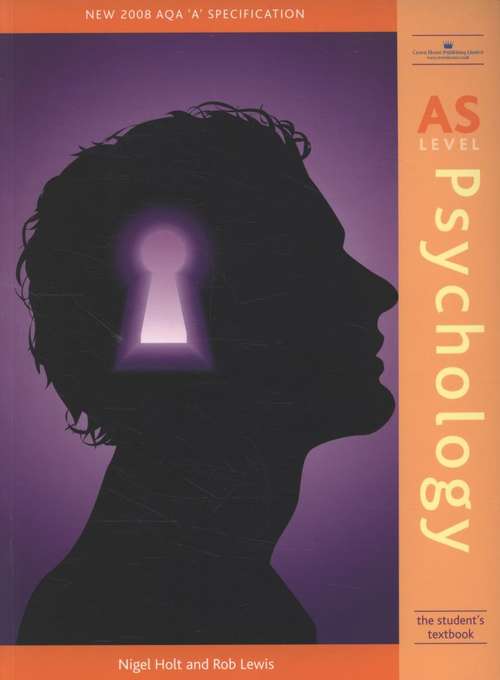 Book cover of AS Level Psychology: the student's textbook (PDF)