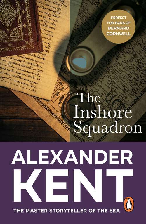 Book cover of The Inshore Squadron: Naval Fiction (Richard Bolitho: Book 15) (Richard Bolitho: Bk. 13)