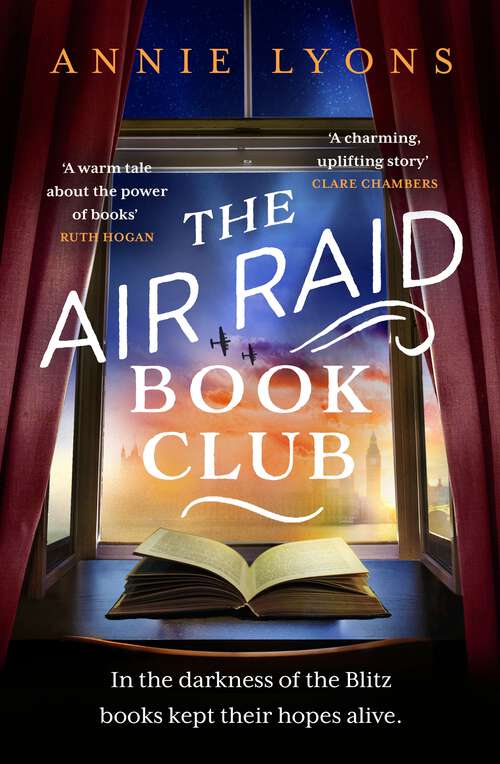 Book cover of The Air Raid Book Club: This uplifting World War 2 historical novel is the perfect gift for book lovers