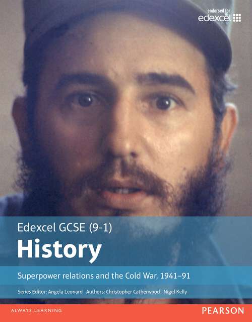 Book cover of Edexcel GCSE (9-1) History Superpower Relations and the Cold War, 1941-1991 (PDF, 14pt)