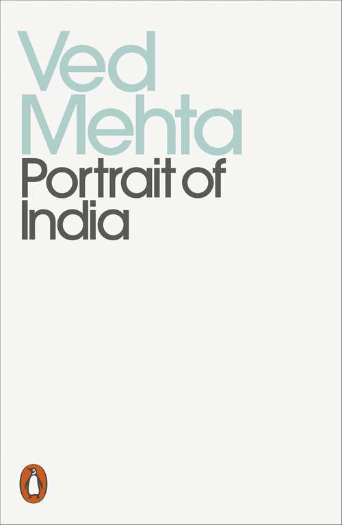 Book cover of Portrait of India