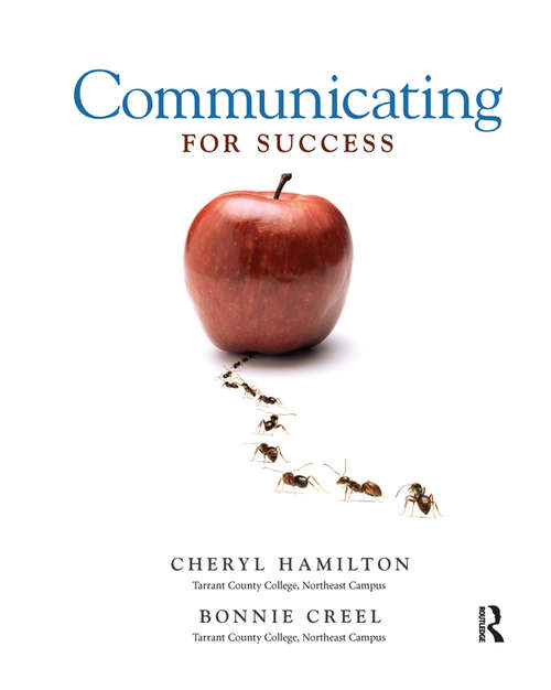 Book cover of Communicating for Success