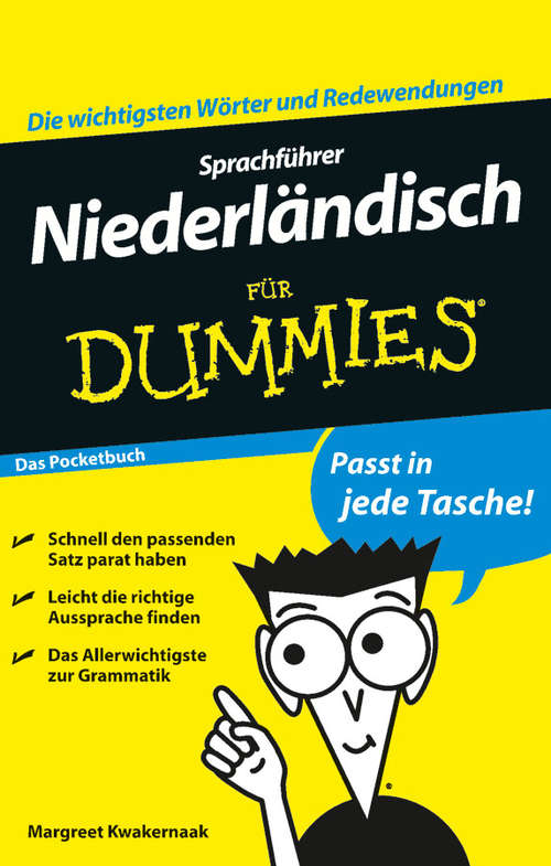Book cover of Sprachführer Niederländisch für Dummies Das Pocketbuch (Für Dummies)
