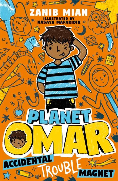 Book cover of Accidental Trouble Magnet: Book 1 (Planet Omar #1)