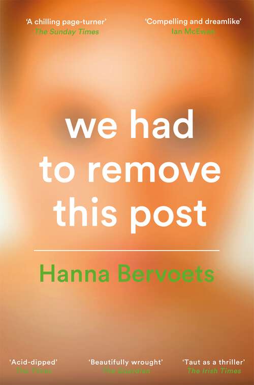 Book cover of We Had To Remove This Post