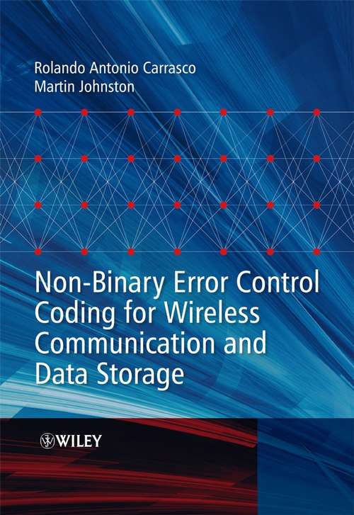 Book cover of Non-Binary Error Control Coding for Wireless Communication and Data Storage