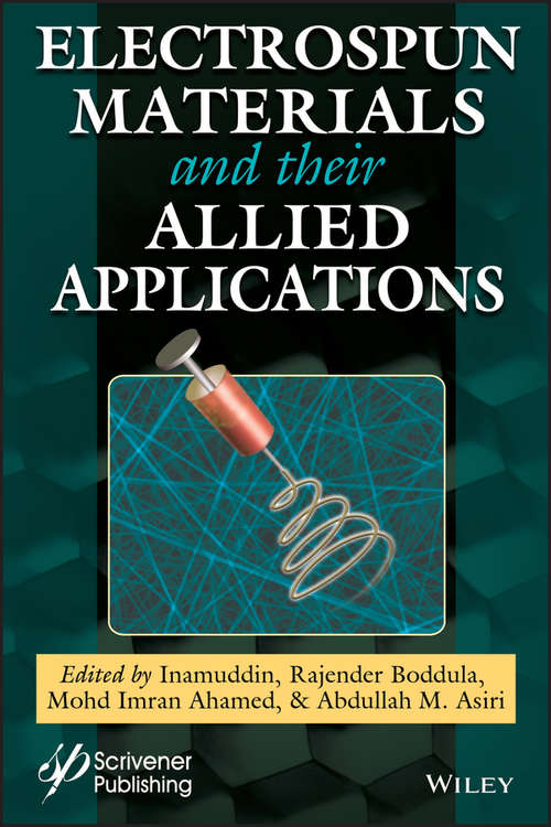 Book cover of Electrospun Materials and Their Allied Applications