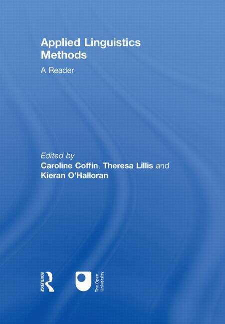 Book cover of Applied Linguistics Methods: A Reader