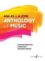 Book cover of AQA AS & A Level Anthology of Music
