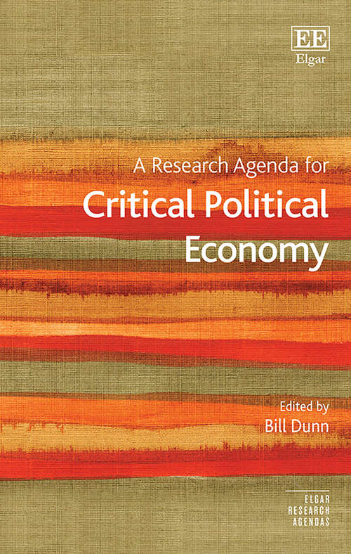 Book cover of A Research Agenda for Critical Political Economy (Elgar Research Agendas)