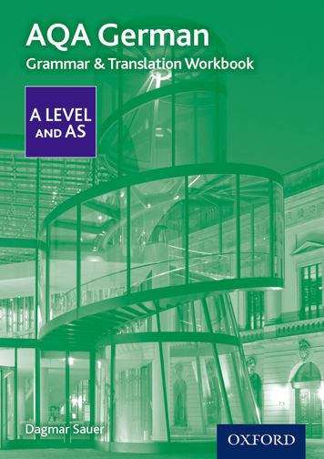 Book cover of AQA A Level German: Grammar & Translation Workbook (PDF)